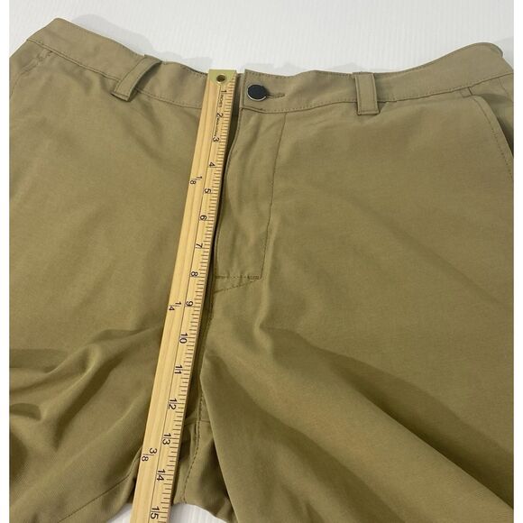 BANANA REPUBLIC Chino Golf Shorts Men's Sz 38 Tan Stretch Pockets 9" Inseam - Picture 5 of 10